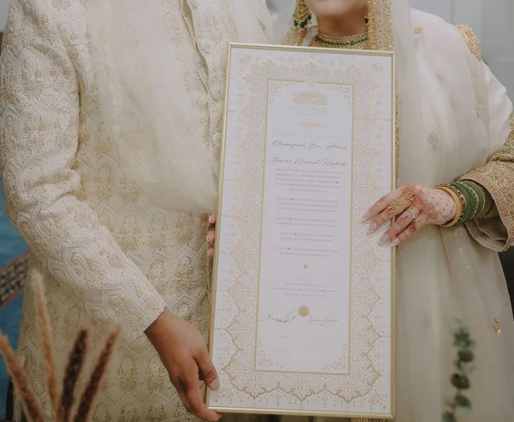 Nikah Certificate Review by Yusraa & Taha