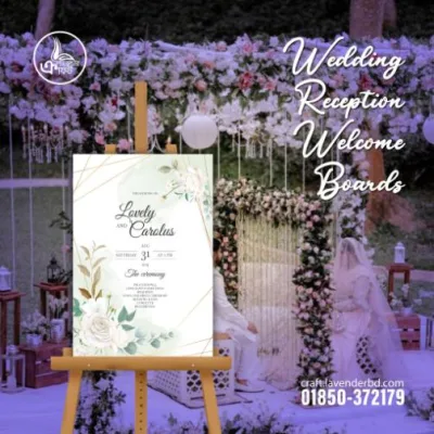Wedding Welcome Board