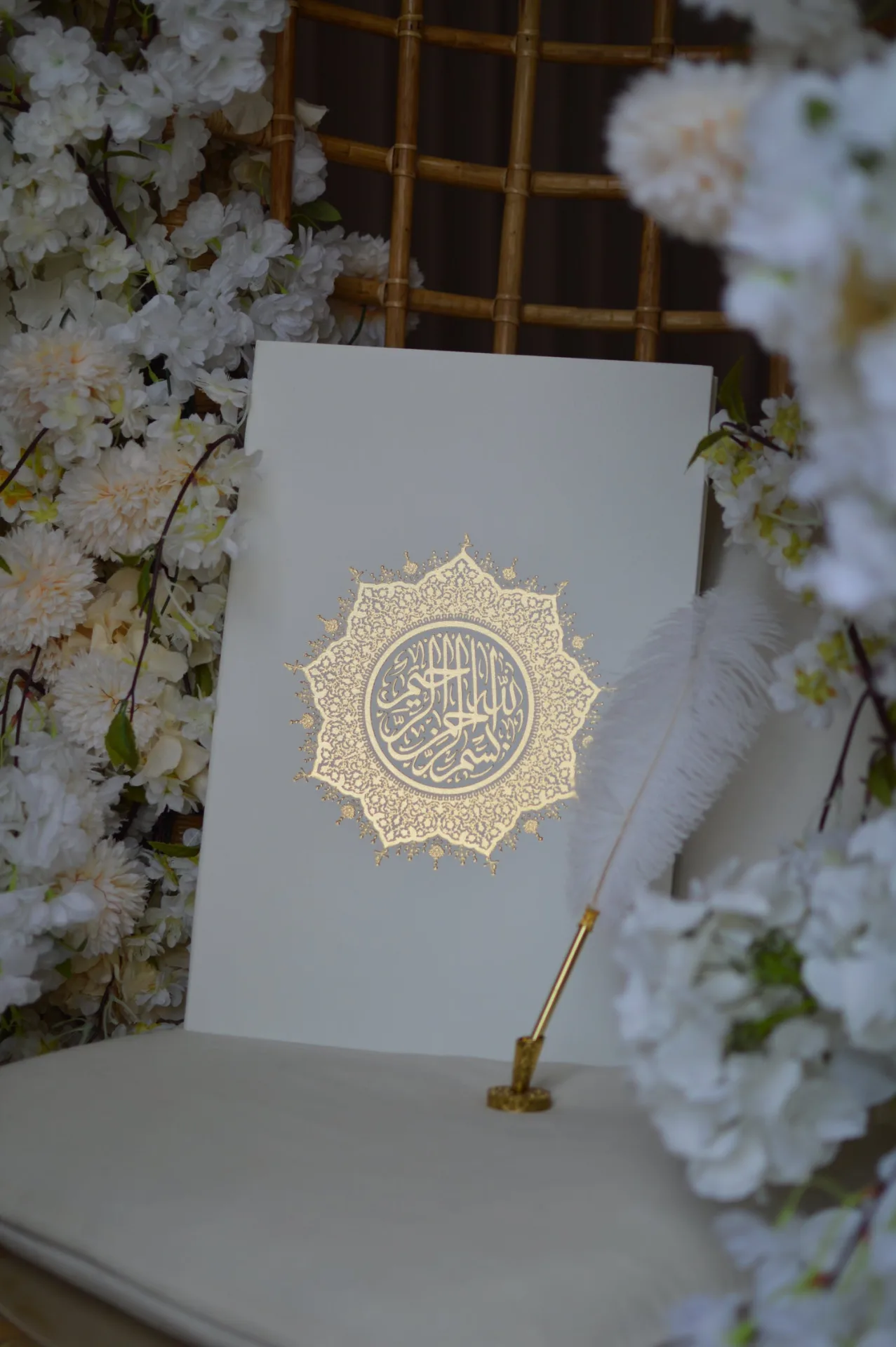 Hand-Painted Nikah Certificate Creation