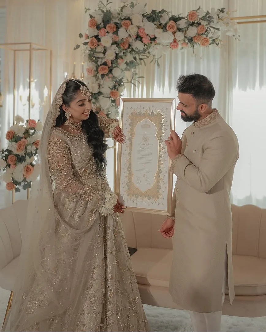 Handmade, Sharia-Compliant, Decorated Nikah Contracts